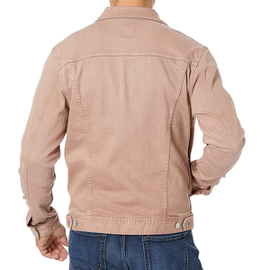 Chaqueta Vaquera para Hombre, Estilo Casual, para Actividades Diarias al Aire Libre, Mezclilla de Algodón Suave, Logotipo Frontal Personalizable, Ropa Urbana Ecológica - Product Image 4