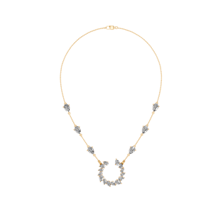 สร้อยคอจี้เพชรโมอิสซาไนต์ทรงลูกแพร์ 20 เม็ด เกรด VVS D ตัวเรือนเงินแท้ 925 ชุบโรเดียม สำหรับผู้หญิง เครื่องประดับคุณภาพสำหรับงานหมั้น - Product Image 5