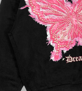 Sudadera con Capucha Corta de Otoño para Mujer, Sudadera con Capucha de Manga Larga, 100% Algodón, Felpa, Estampado Frontal, Color Personalizado - Product Image 6