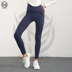 Leggings de yoga y fitness para mujer, de alta calidad, precio mayorista, con logo personalizado, efecto scrunch butt, para entrenamiento en el gimnasio. - Product Image 6