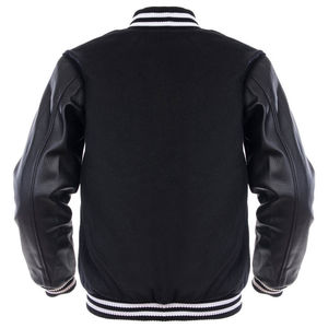High Quality Varsity Jacket Reglan Sleeves Leather Wool Letterman Jacket Wholesale and Customized School Jacket - Product Image 5