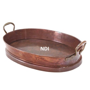 Bandeja de servidor de alimentos de calidad superior, Decoración de mesa de cena de Hotel en casa, bandeja de Metal para servir, suministros para restaurante y Hotel, Bandejas para servir - Product Image 5