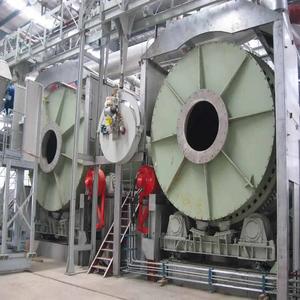 Fabricant de four rotatif inclinable de 10 tonnes de capacité, à gaz, à commande entièrement automatique pour la fusion de l'aluminium, haute performance - Product Image 1