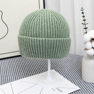 Gorro de punto de gran tamaño a la moda, acogedor, suave al tacto, cálido, diseño grueso, perfecto para clima frío, ropa de moda - Product Image 6