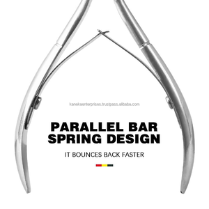 Venta al por mayor de pinzas curvas de acero inoxidable para cutículas con apertura de mandíbula ancha para el cuidado de las uñas de los dedos de las manos y los pies-Herramientas profesionales para uñas - Product Image 5