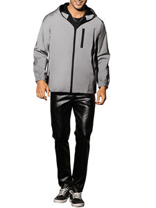 <b>Hooded</b> Rain Jacket Outdoor <b>Raincoat</b> Windbreaker Jacket Men Lightweight Waterproof Outdoor Sportswear Jacket - Product Image 5