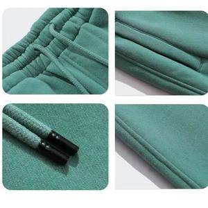 Haute qualité coton femmes sweat surdimensionné conception personnalisée français éponge goutte épaule col montant à capuche Long col rond hiver - Product Image 4