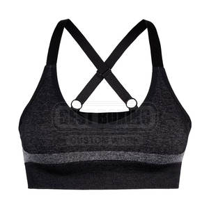 Breathable Women Sports <b>Bra</b> With Mesh Back For Extra Comfort And Ventilation Women Sports <b>Bra</b> With <b>Racerback</b> - Product Image 1