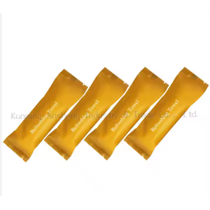 Serviettes humides jetables en microfibre douce non tissée, parfum floral rafraîchissant, emballées individuellement, 23 cm, pour les compagnies aériennes et les hôtels - Product Image 2
