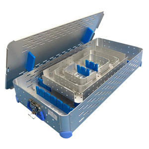 Carekit ถาดอะลูมิเนียมหุ่นยนต์3คู่มือแหล่งพลังงานชุดเครื่องมือผ่าตัดพื้นฐาน - Product Image 3