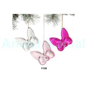 Crystal Butterfly Christmas Ornaments <b>Glass</b> Flying Butterfly Ornaments for Christmas <b>Tree</b> Decor Lucky Butterfly Gift for Women - Product Image 6
