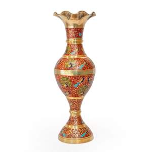 Modern Design Floor <b>Standing</b> Flower Pots Home Hotel Decorations Brass Material Antique Design Flower Pot. - Product Image 2