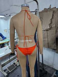 Sexy nouveau design personnalisé robe sexy pour la plage sortie coquillage de mer audacieux perlé vêtements de plage bikini ensemble prêt à porter - Product Image 4