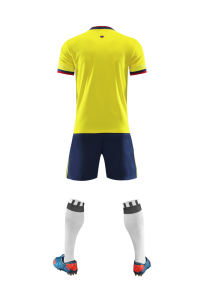 Ensemble de maillots de football de la ligue 22-23, nom personnalisé, haute qualité, couleur et logo personnalisés, uniforme de football pour hommes - Product Image 3