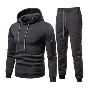 กางเกงจ็อกเกอร์ผู้ชายคุณภาพสูง ผ้าโพลีเอสเตอร์ เสื้อฮู้ดซิป ชุดกีฬาผู้ชาย ทรงสลิมฟิต ชุดวอร์มสั่งทำพิเศษ WOK Industries - Product Image 1