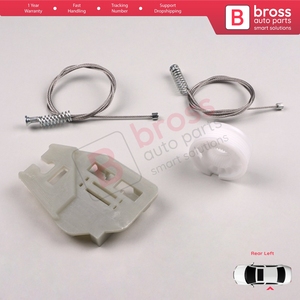 Kit de Reparación de Elevalunas Trasero Izquierdo BWR505 para Serie 3 E46 1998-2005 4/5 Puertas 51358212099 - Product Image 6