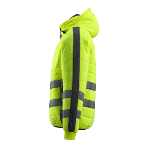 Custom Men <b>Padded</b> Work <b>Jacket</b> Heavy Duty Winter Workwear <b>Waterproof</b> Insulated Uniform Factory Wholesale Supplier - Product Image 2