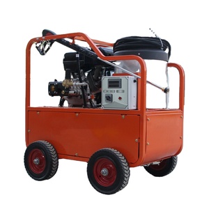 Nouvelle nettoyeuse haute pression diesel 13,5 CV PowerShot 4000 PSI 4 GPM à eau chauffante très demandée, Ciseaux à cheveux - Product Image 1