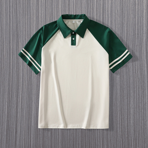 T-shirt respirant à col à revers Polos personnalisés avec logo T-shirt vierge Polos - Product Image 1