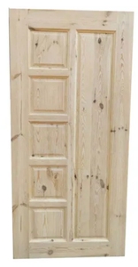 ประตูไม้เนื้อแข็งที่ทันสมัยปรับได้สำหรับห้องนั่งเล่นและห้องน้ำ - Product Image 4