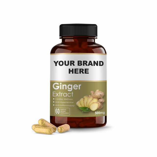 Healthcare Supplement Ginger Extract Capsules | Dietary Supplement | OEM\ODM Private Label Services