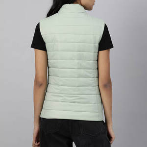 Nueva chaqueta acolchada de alta calidad para mujer de alta venta directa de fábrica, lona transpirable, elegante, ligero, forro de nailon estampado - Product Image 3