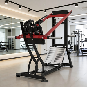 CooSport Fitness Profesional Máquina de Sentadillas para Gimnasio con Capacidad de 2T, Carga de Placas de 2T, Tubo de 3.0mm de Grosor, <span class=keywords><strong>Prensa</strong></span> de Piernas de Doble Carril - Product Image 3