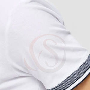 เสื้อยืดผู้ชายแบบสั่งทำพิเศษ ผ้าฝ้าย 100% แขนสั้น ระบายอากาศได้ดี มีหลายแบบให้เลือก สไตล์สไตล์แกรม ผ้า 300 กรัม ผลิตในปากีสถาน - Product Image 5