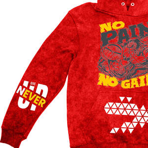 100% coton surdimensionné recadrée Boxy personnalisé hommes sweat à capuche d'hiver en détresse lavage à l'acide Streetwear brodé sweats à capuche de marque - Product Image 4