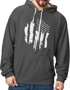 2025 hombres Casual moda Joker sublimación pulóver Sudadera con capucha mejor calidad divertido de gran tamaño transpirable diseño sólido patrón OEM - Product Image 3