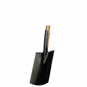 จอบก่อสร้างครัมโฟลซ์ ขนาด 2 รุ่น 285 x 185/180 มม. เครื่องมือทำสวนพร้อมด้ามจับรูปตัว T และฐานรองเท้า - Product Image 3