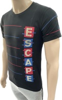 Camiseta de Hombre Tejida 100% Algodón Kapadavala, Calidad Premium, Ecológica, Transpirable, Color Sólido, Personalizable, Hecha en India
