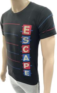 Men's T-shirt Made of 100% Cotton Premium Quality with Printed Solid Color Can <b>Be</b> Customized Print Manufactured in India Mumbai - Product Image 3