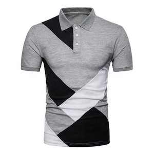 Ropa de logotipo personalizado de manga corta transpirable de talla grande para hombre, polos de algodón de calidad a precio bajo para hombre - Product Image 4