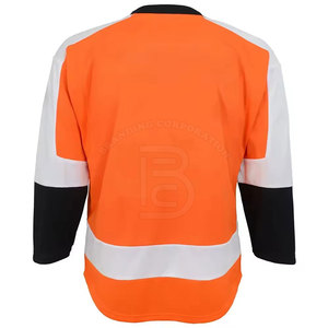เสื้อฮอกกี้น้ำแข็งคุณภาพสูง ปี 2026 ผลิตจากโพลีเอสเตอร์ 100% ออกแบบตามสั่ง ผลิตจากโรงงาน ราคาถูก - Product Image 2