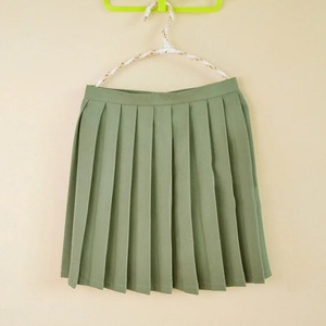 กระโปรงจีบเอวสูงญี่ปุ่นหลากสีกระโปรงอัดพลีท JK นักเรียนหญิงกระโปรงอัดพลีทน่ารักคอสเพลย์ชุดนักเรียน - Product Image 5