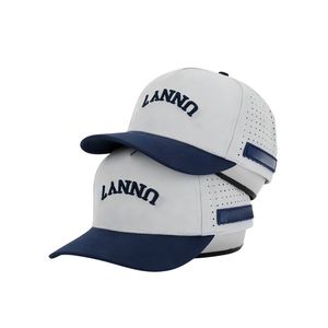Gorra de Golf Ligera Directo de Fábrica con Logotipo Personalizado en el Lateral, Tejido de Secado Rápido y Perforación Láser para Deportes al Aire Libre - Product Image 1