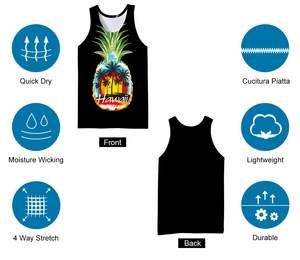 เสื้อกล้ามออกกำลังกายสำหรับผู้ชายขนาดพลัสไซส์จากปากีสถาน - Product Image 6