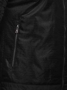 Chaqueta Cortavientos de Forro Polar Personalizada, Chaqueta de Motociclista de Cuero Bordada Personalizada para Hombre 2026 - Product Image 4