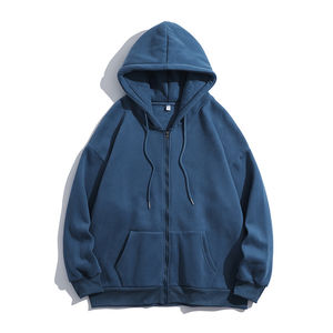 Haute qualité 350GSM unisexe pull à capuche hommes coton surdimensionné sweat à capuche court pour bouffée impression lavé solide tricoté pour hommes - Product Image 5