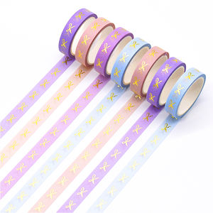 Suministros japoneses personalizados impresos decorativos para diario rollo de cinta de papel Washi - Product Image 1