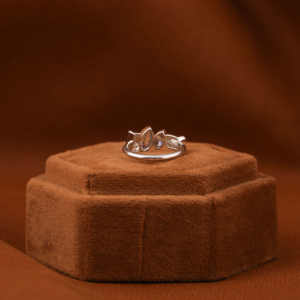 Regalo de aniversario de oro sólido de 14kt Cuatro diamantes Multiforma Lab Grown Radiant Tapper Baguette Pear Cut IGI Certified - Product Image 5