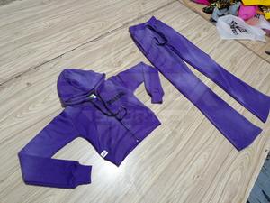 Survêtements unisexes imprimés sur mesure 100% coton French Terry Vintage Acid Wash Distressed Hoodies Sweatpants Jogger Set - Product Image 3