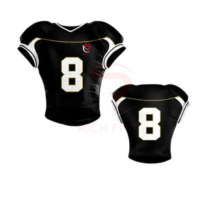 Meilleur prix 2025, uniforme de football américain respirant, grande taille, haute qualité, 100% polyester, vêtements de sport, vente flash - Product Image 3
