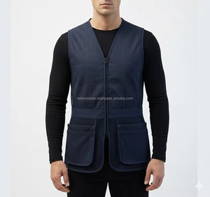Gilet de tir à la chasse personnalisable en coton léger de haute qualité, le plus vendu, pour hommes, 2026, pour l'extérieur, par REHEX IMPEX - Product Image 2