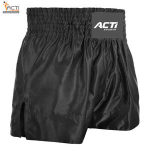 Pantalones cortos de Muay Thai transpirables de secado rápido Venta caliente Pantalones cortos de Muay Thai para hombres de calidad superior a la venta - Product Image 5