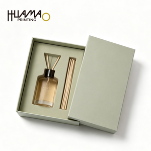 Boîte cadeau rigide de luxe pour cosmétiques Huamao Printing, emballage personnalisé pour sérum et crème de soin, avec insert. - Product Image 1