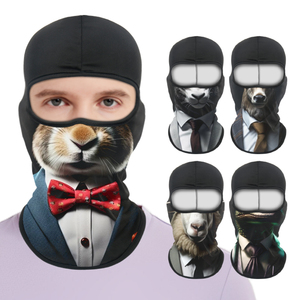 Wholesale Custom Fashion Balaclava Full Face Hood <b>Masks</b> Sheer Breathable 3D Prints <b>Motorcycle</b> Cycling Sports Ski <b>Mask</b> Unisex - Product Image 2