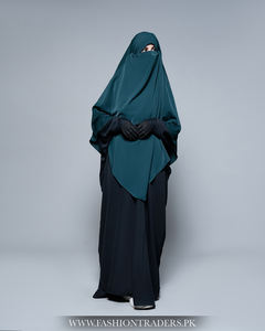 Abaya Musulmana para Mujer, Talla Grande, Hecha a Mano, Tejido de Poliéster Transpirable, Ropa Modesta para Eventos Islámicos y Uso Diario - Product Image 5