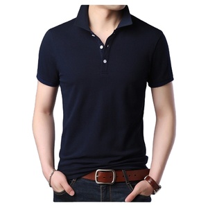 Coton solide nouveauté conception votre propre polo homme personnalisé marque qualité à manches courtes haute qualité 100% homme décontracté été - Product Image 1